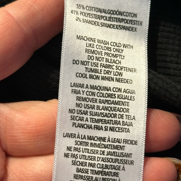 Calvin Klein performance black tunic top with a cowl neck… Black size XL - Picture 14 of 14